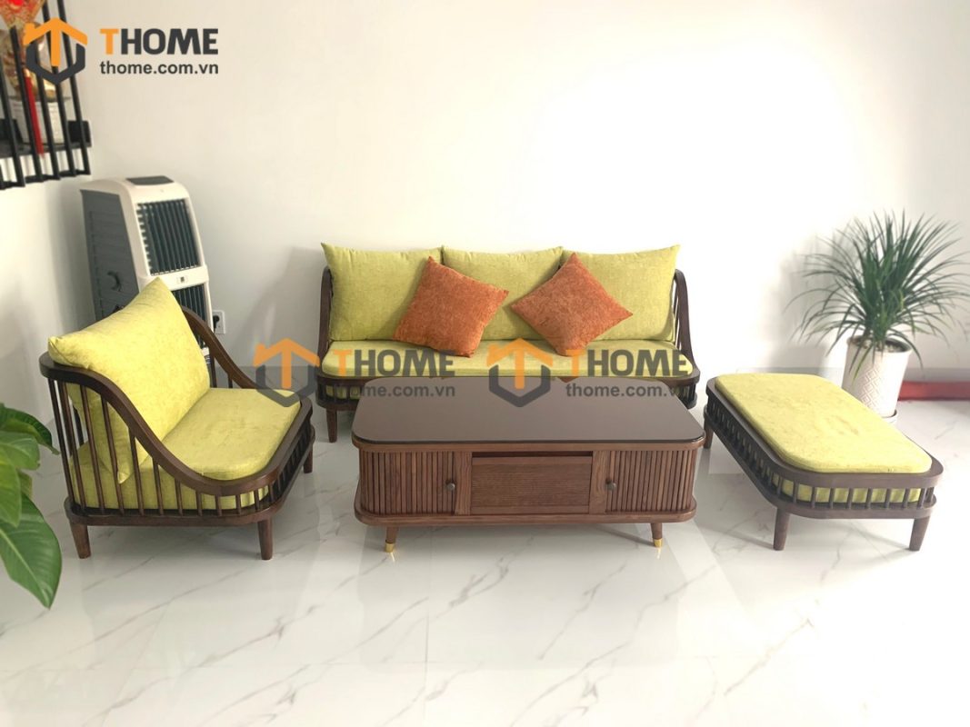 Sofa gỗ sồi cao cấp Sofa gỗ sồi cao cấp