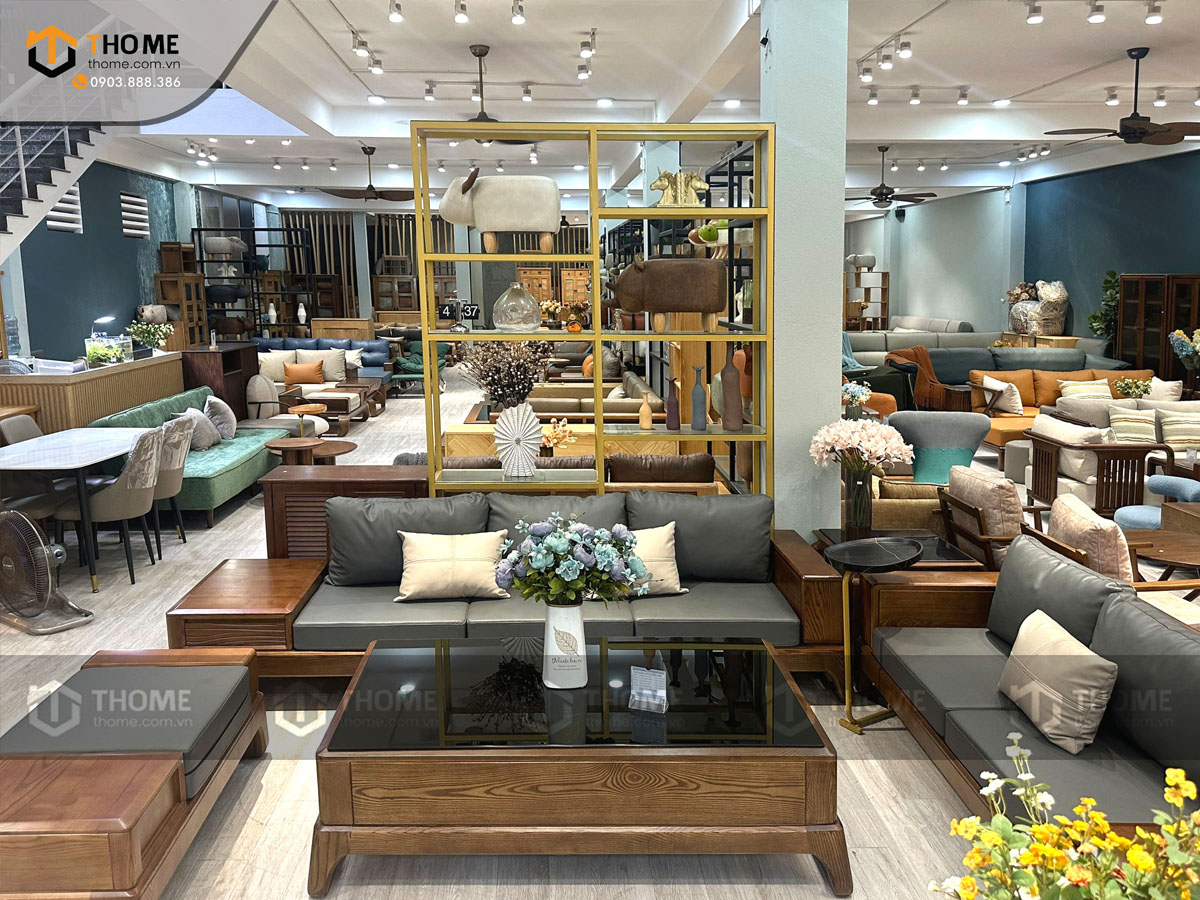 Giới thiệu nội thất T-home gỗ sồi tự nhiên